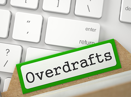 Overdraft File on Keyboard